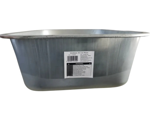 Cuva de mortar cu o capacitate de 90 de litri.