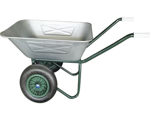 Roabă cu cuvă metalică și două roți