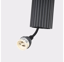 Imagine detaliată a unei dulii pentru becuri LED GU10, putere maximă 10 wați
