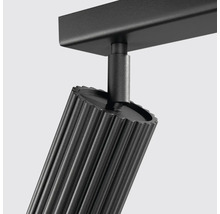 Lumină de tavan cu abajur canelat