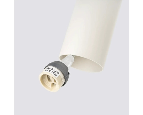 Bec LED GU10 cu maximum 10 wați în soclu