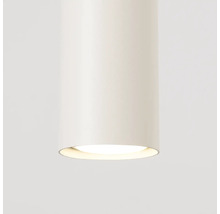 Lumină de plafon cilindrică din metal cu emisie de lumină în jos