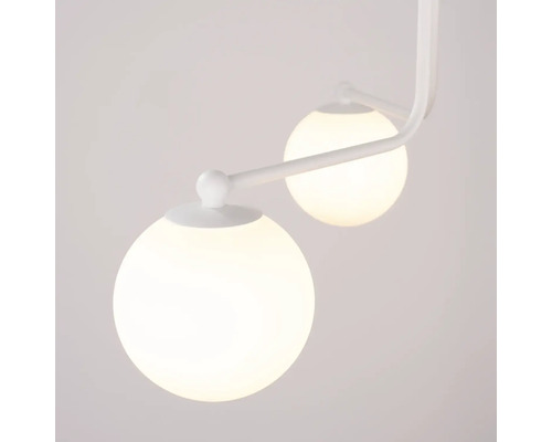 Lampă modernă cu două lumini rotunde pentru interior