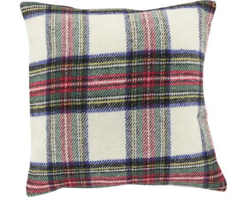 Pernă decorativă Jet model carouri 45x45 cm Pernă cu model în carouri