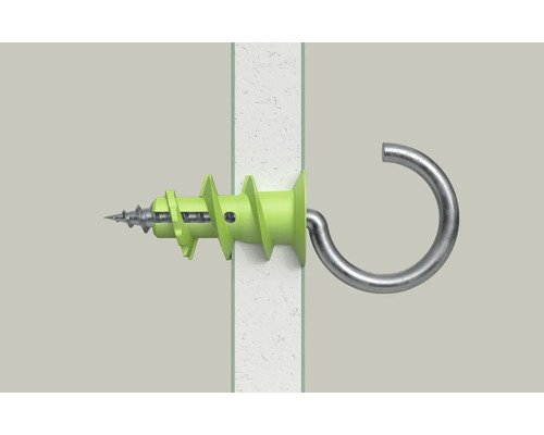 Ancoră gips-carton cu cârlig pentru fixare pe pereți
