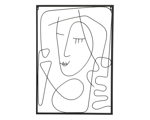 Decorațiune perete metal Pica 49x69 cm, 2 modele