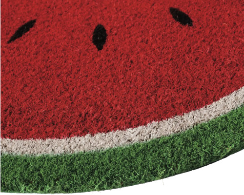 Covoraș de intrare cu design de pepene verde
