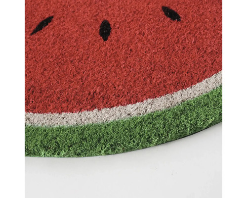 Covoraș de intrare în formă de pepene verde