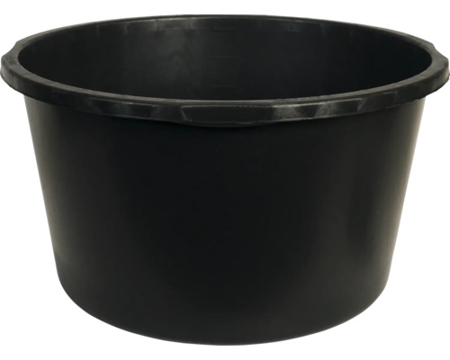 Găleată mortar neagră din plastic