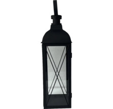 Lanternă decorativă din metal și sticlă