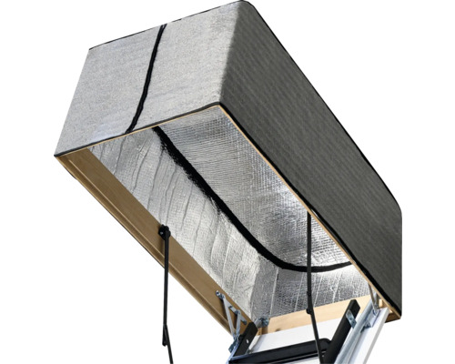 Scară de mansardă cu izolație termică