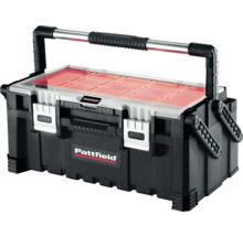 Cutie de scule din plastic Pattfield cu mâner de transport