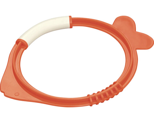 Inel de dentiție în formă de pește pentru bebeluși