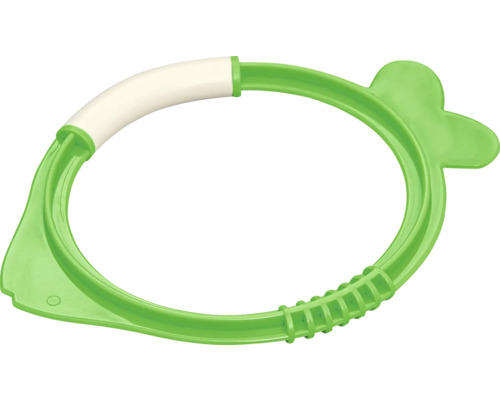 Inel de dentiție din plastic cu mâner