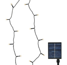 Șir de lumini solare cu lumini LED