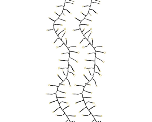 Ghirlandă luminoasă cu lumini LED alb cald