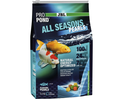 Hrană pentru pești JBL Pro Pond All Seasons Pearls în sac de 2,2 kilograme