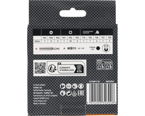 Set biți de înșurubare DeWalt McLaren DT70901T-QZ, 32 | HORNBACH