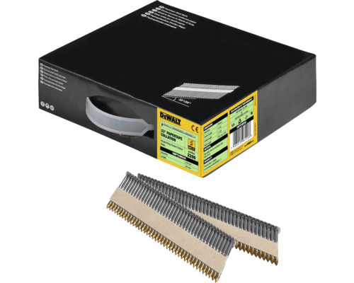 Cuie cu bandă de hârtie DeWalt cu tijă inelară, 2200 bucăți într-o cutie