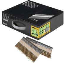 Cuie pe bandă de hârtie DeWalt în cutie cu două benzi de cuie