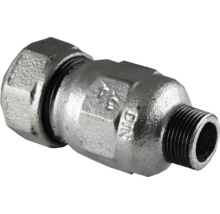 Racord de colț metalic cu filet de 3/4 inch