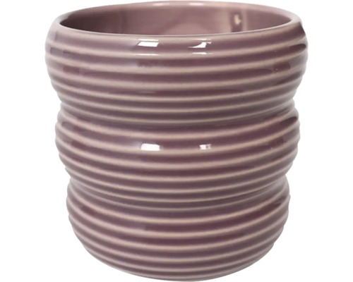 Ghiveci flori Liam ceramică Ø 7 cm H 7 cm lila lavandă Ghiveci ceramic cu textură striată