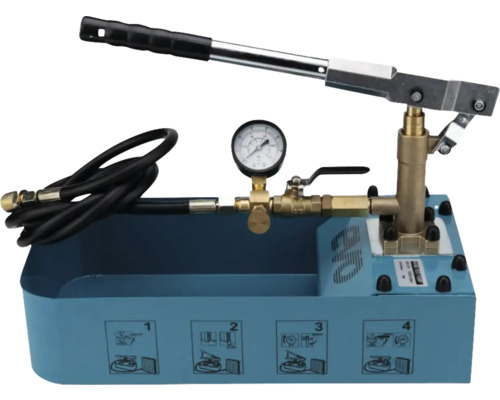 Pompă de testare a presiunii cu manometru și furtun