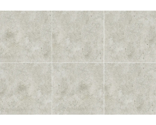 Gresie exterior / interior porțelanată glazurată Rapolano gri 60x60 cm Șase plăci ceramice gri cu finisaj mat