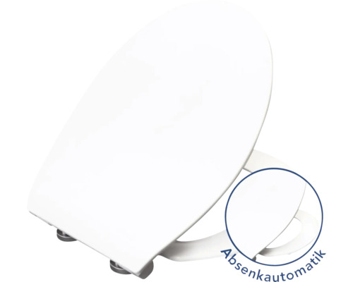 Capac de toaletă cu închidere lentă