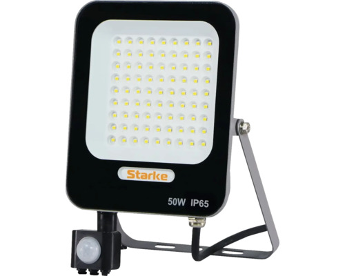 Proiector LED exterior Starke 50W 4700 lumeni IP68, senzor de mișcare, lumină rece Proiector LED exterior Starke 50W 4700 lumeni IP68, senzor de mișcare, lumină rece