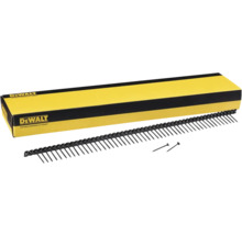 Sigla DeWalt, cuie în bandă cu magazie și două cuie individuale