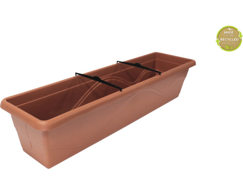 Jardinieră Lafiora Extra Flor 80x20,5x17 cm cm teracotă
