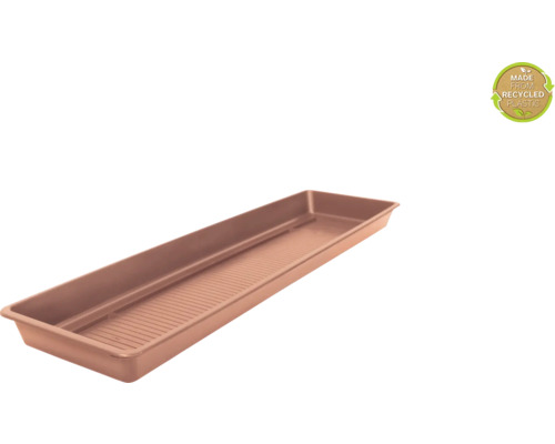Farfurie jardinieră Lafiora Extra Flor 80x20x5,5 cm teracotă