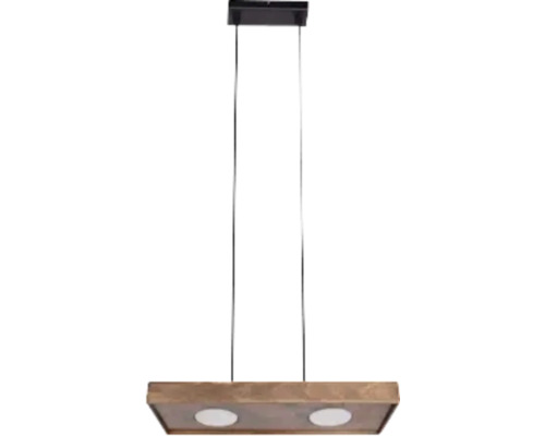 Lampa suspendată cu două becuri