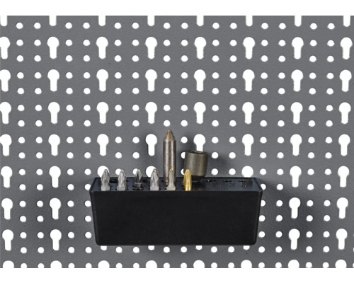 Panou de scule cu set de chei tubulare și biți