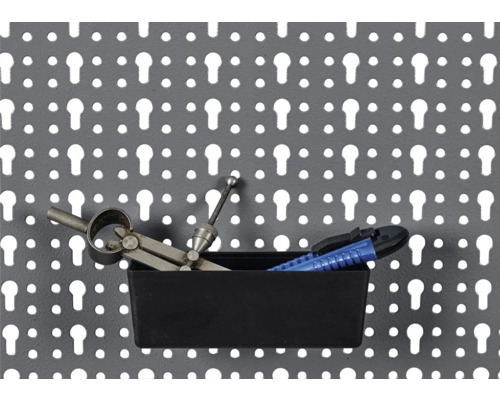 Panou perforat cu suport pentru scule și scule
