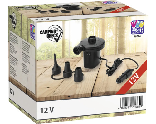 Pompă de aer Happy People 12V în cutie