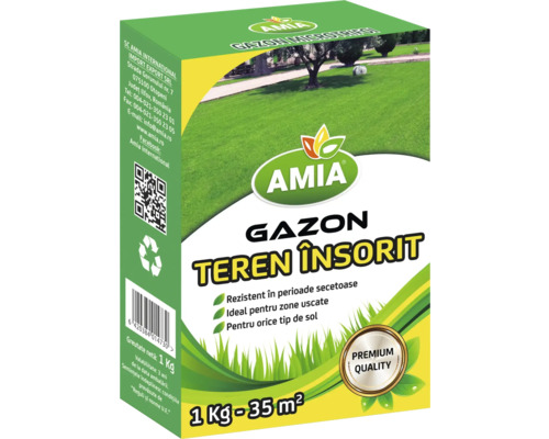 Semințe gazon însorit Amia 1 kg 35 m² Semințe gazon însorit Amia 1 kg 35 m²