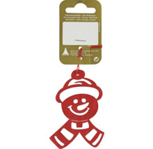 Figurină suspendată om de zăpadă ca articol decorativ