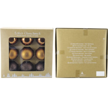 Ambalaj cu globuri de Crăciun din sticlă autentică