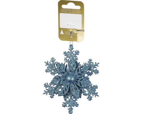 Pandantiv fulg de nea sclipitor ca decorațiune de Crăciun