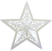 Stea decorativă cu model filigranat