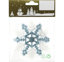 Pandantiv decorativ fulg de zăpadă în ambalaj