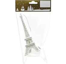 Turnul Eiffel ca ornament de brad în ambalaj