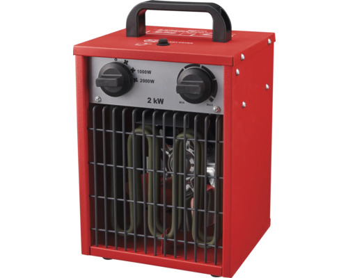 Încălzitor electric cu putere de 2 kilowați și mâner