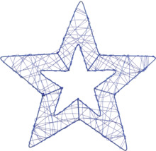 Stea decorativă din sârmă