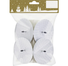 Pachet cu patru suporturi pentru lumânări de advent