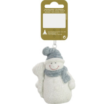 Figurină om de zăpadă ca decorațiune pentru pomul de Crăciun