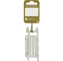 Figurină decorativă din lemn, sanie, pentru agățat