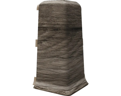 Element de colț pentru plinte cu decor de lemn